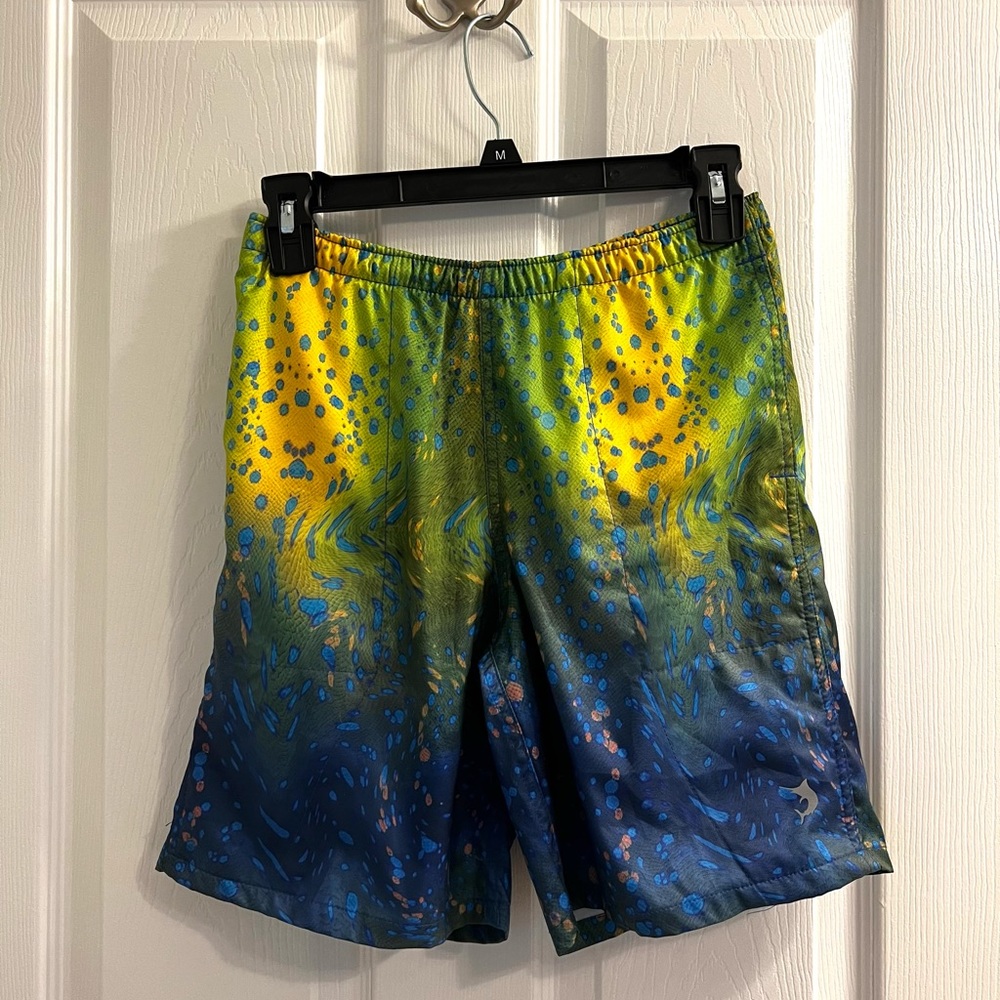 Reel Legends Boys Mahi swim trucks / board shorts